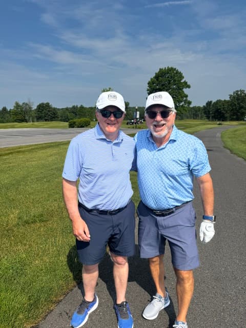 FOB members at Saratoga National